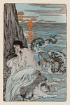 Andromeda crouched trembling on the rock waiting for what might befall