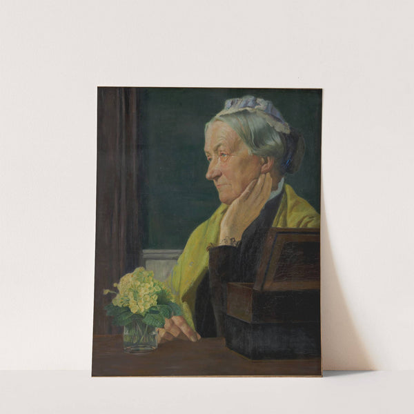 Ane Marie Rohde, née Schmidt, mother of the artist by Johan Rohde