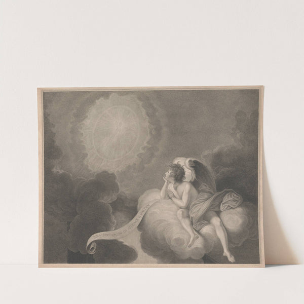 Angel Contemplating the Mystery of the Cross (1785) by Sir Joshua Reynolds