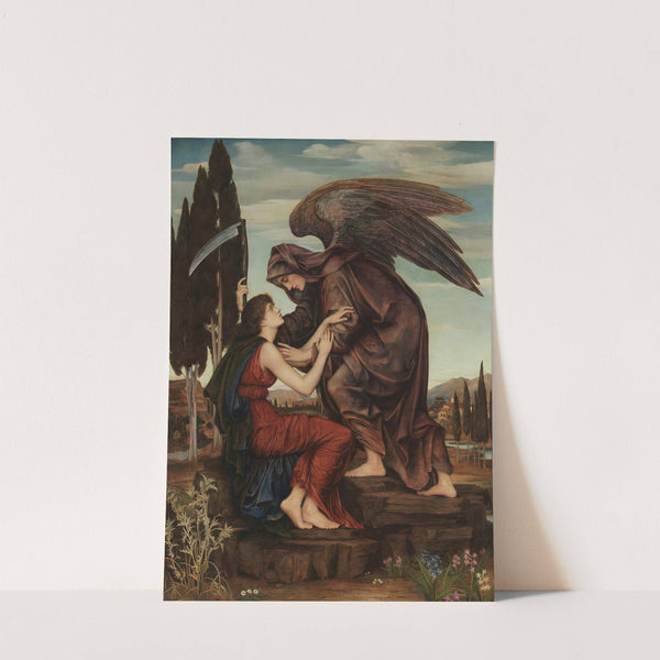 Angel of death (1881) by Evelyn De Morgan