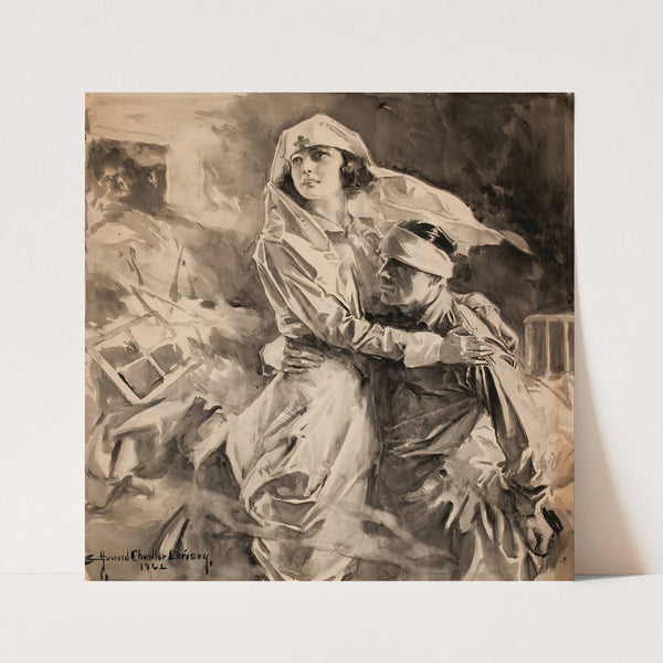 Angel of Mercy (1922) by Howard Chandler Christy