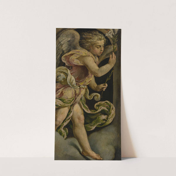 Angel of the Annunciation by Jacopo Bassano