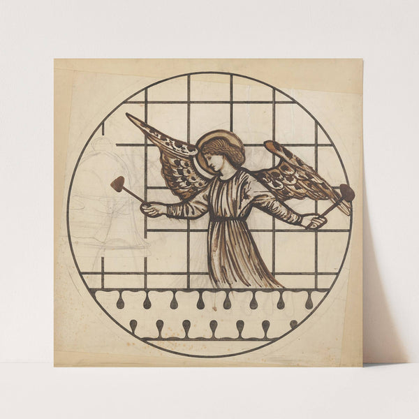 Angel Playing on Bells by Sir Edward Coley Burne-Jones