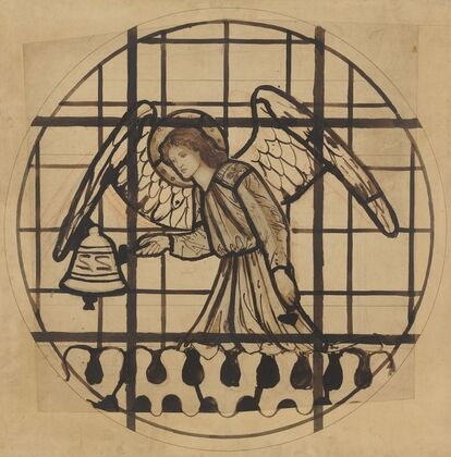 Angel Playing on Bells