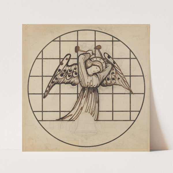 Angel Playing on Bells II by Sir Edward Coley Burne-Jones