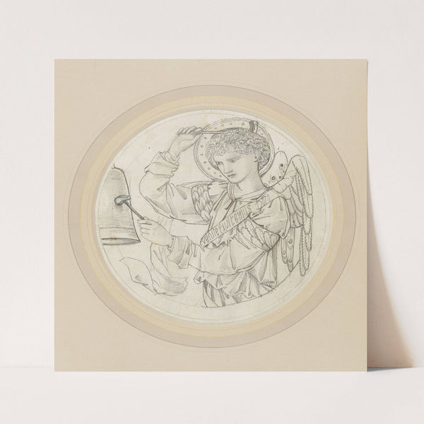 Angel Playing on Bells III by Sir Edward Coley Burne-Jones