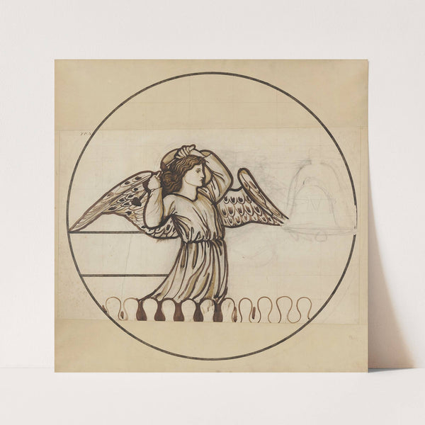 Angel Playing on Bells by Sir Edward Coley Burne-Jones