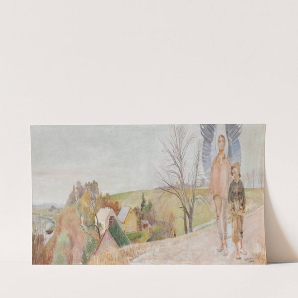 Angel with Tobias (1902) by Jacek Malczewski