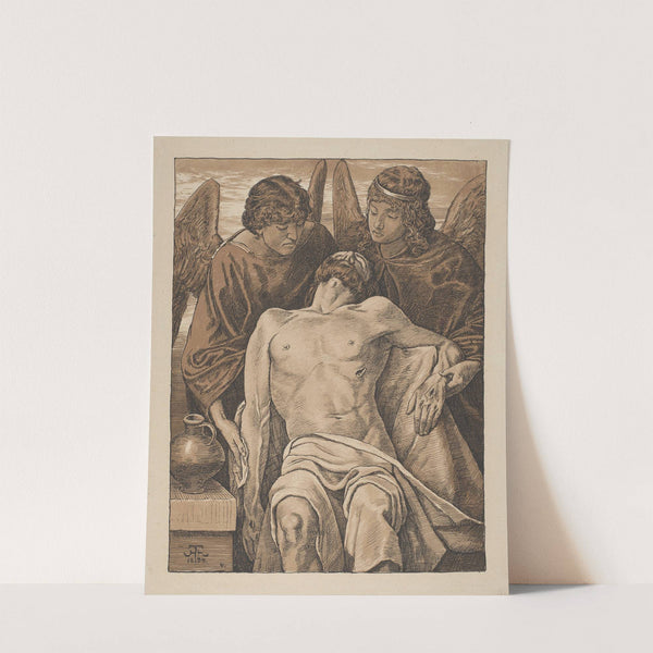 Angelic Pietà (1894) by Hans Thoma