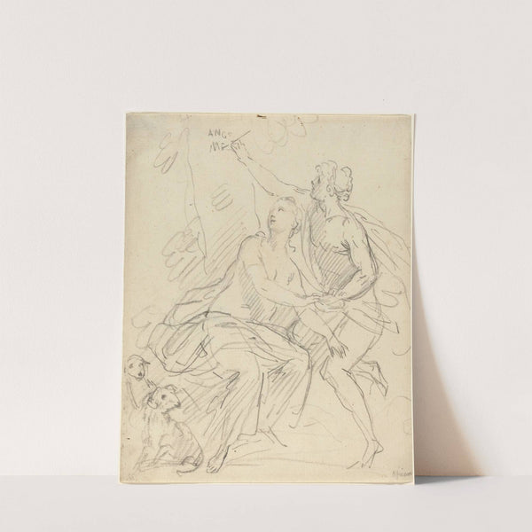 Angelica and Medoro by Giovanni Battista Cipriani