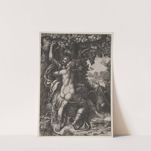 Angelica and Medoro (c. 1570) by Giorgio Ghisi