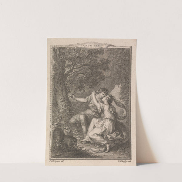 Angelica, e Medoro in Varj Modi… (1773) by Giovanni Battista Cipriani