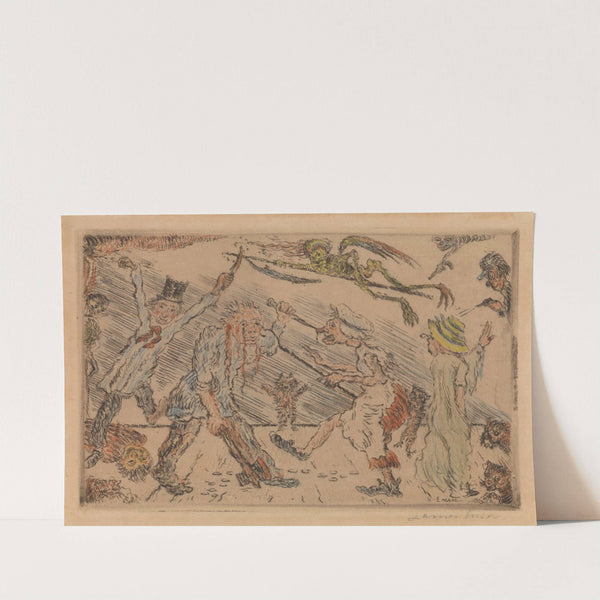 Anger by James Ensor