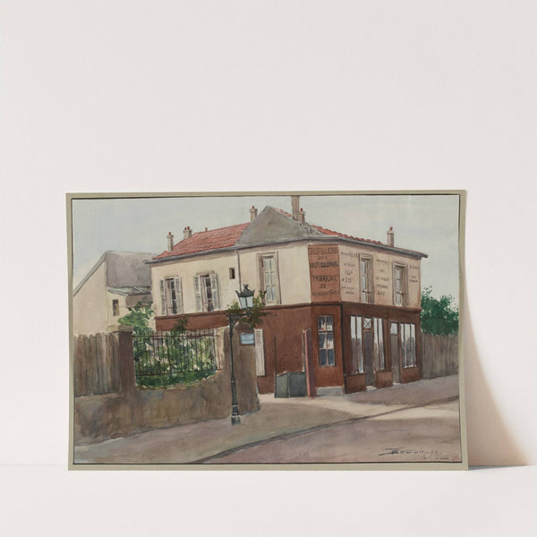 Angle de l’impasse Carlier et au 24 rue des Morillons, Vaugirard (1896) by F. Séguin