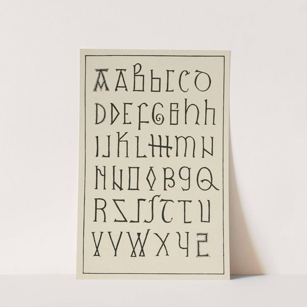 Anglo-Saxon Capitals 2 (1902) by Frank Chouteau Brown