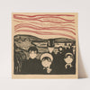 Angst by Edvard Munch