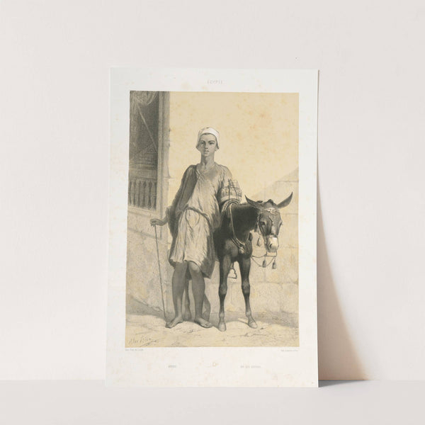 Anier, An Ass-Driver (1851) by Alexandre Bida