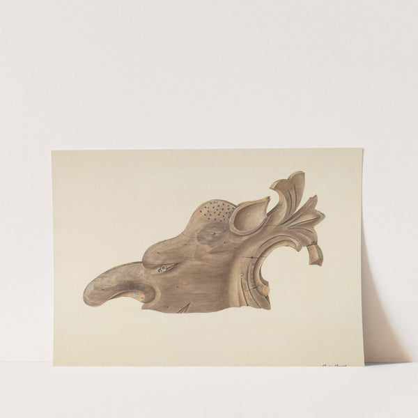 Animal Head by Clayton Clements