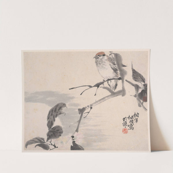 Animals, Flowers and Birds Pl.1 (19th century) by Ren Yi
