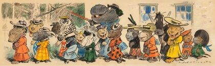 Animals in Sunday Garb