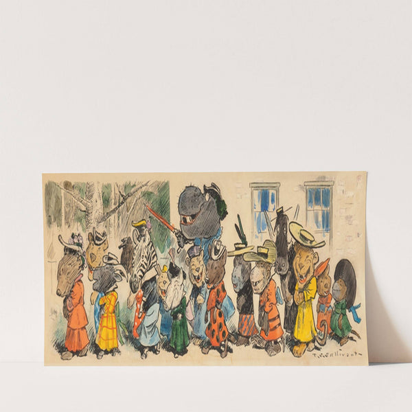 Animals in Sunday Garb by Thomas Sullivant