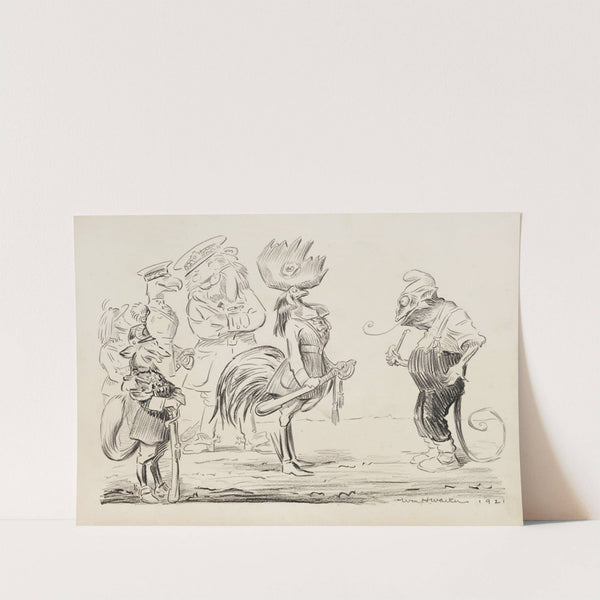 Animals representing several countries. (1921) by William Henry Walker