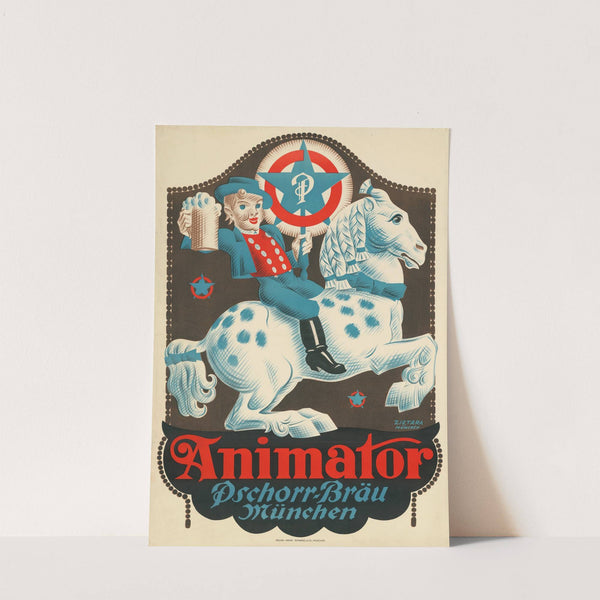 Animator Pschorr-Bräu München (1911) by Valenty Zietara