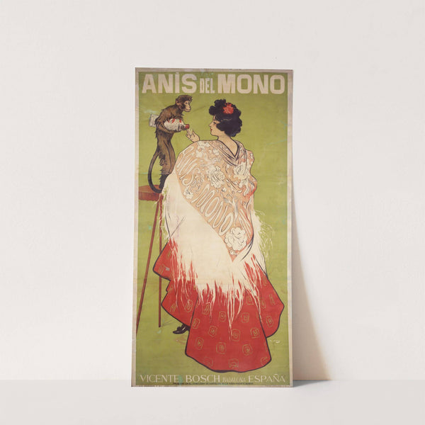 Anís Del Mono (Con Una Falda De Percal Planchá) (In A Pressed Percale Skirt) by Ramón Casas