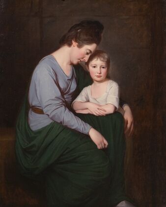 Ann Wilson with Her Daughter, Sybil