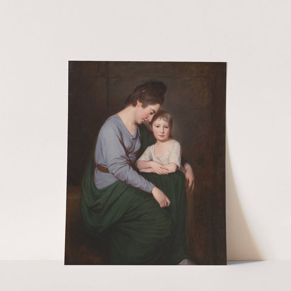 Ann Wilson with Her Daughter, Sybil by George Romney