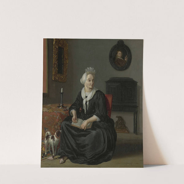 Anna de Hooghe (1645-1717). The Painter’s fourth Wife (1693 - 1708) by Ludolf Backhuysen