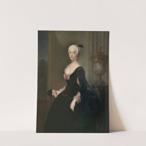 Anna Elisabet von der Schulenburg by Antoine Pesne