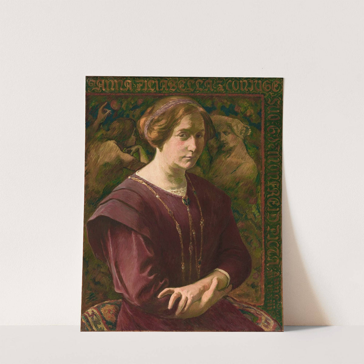 Anna Filiabella, portrait de la femme de l'artiste by Georges Daniel de Monfreid