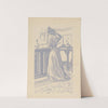 Anna ; Jeune femme se recoiffant (Mlle Marcolesco, belle-sœur de l’artiste) (1899) by Amédée Joyau