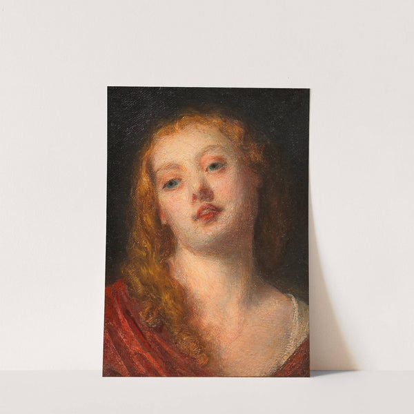 Anna Josefa Theresia Brayer, zweite Gattin des Künstlers (1836-1889) (ca. 1866) by Johann Baptist Reiter