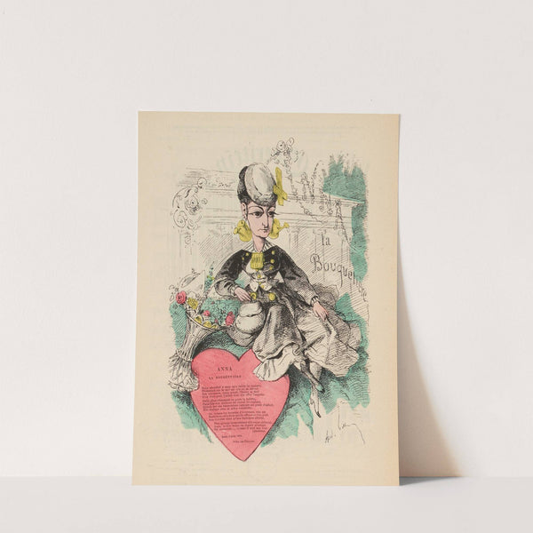 Anna la bouquetière (1869) by André Gill