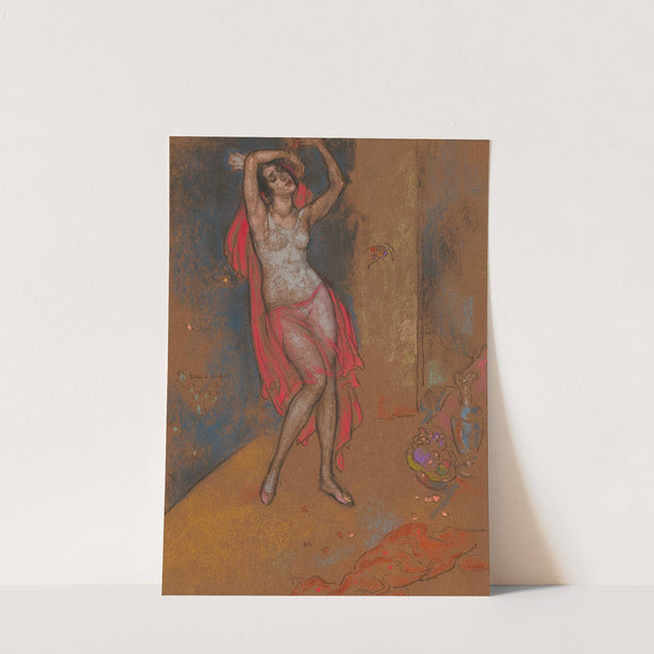 Anna Pavlova in Oriental Fantasy, Chicago (1915) by William Penhallow Henderson