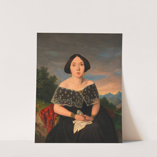 Anna Toma, Gattin des Künstlers by Matthias Rudolf Toma