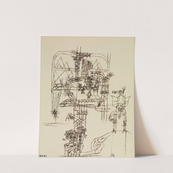 Anna und Leopold by Paul Klee