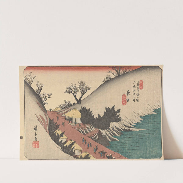 Annaka (19th century) by Andō Hiroshige