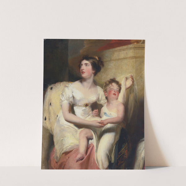 Anne, countess of Charlemont and her son James by Sir Thomas Lawrence