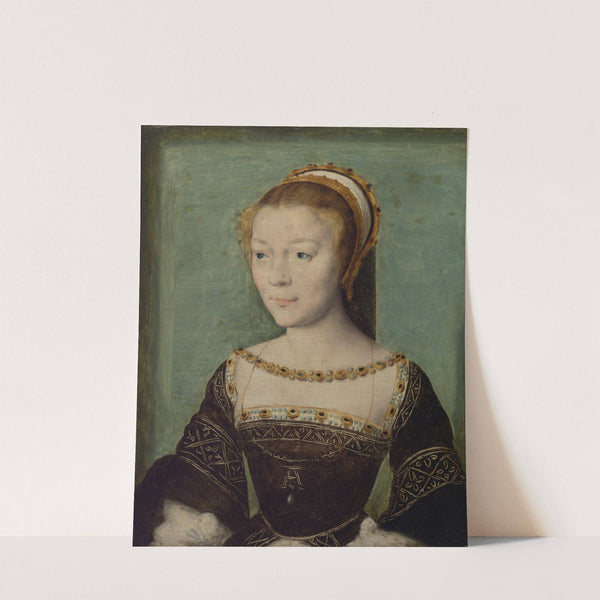 Anne de Pisseleu (1508–1576), Duchesse d’Étampes (ca. 1535–40) by Corneille de Lyon