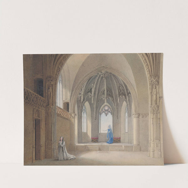 Anne, ma soeur Anne, ne vois-tu rien venir by Auguste Garneray