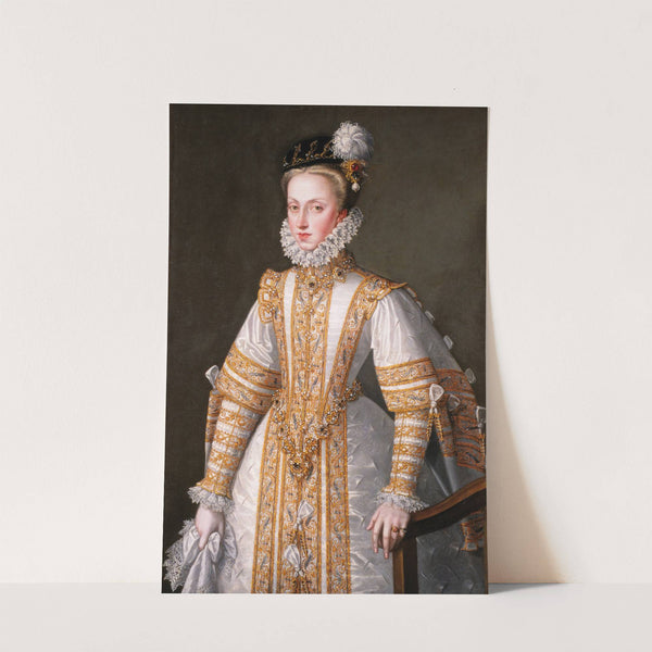 Anne of Austria, Queen of Spain by Alonso Sánchez Coello