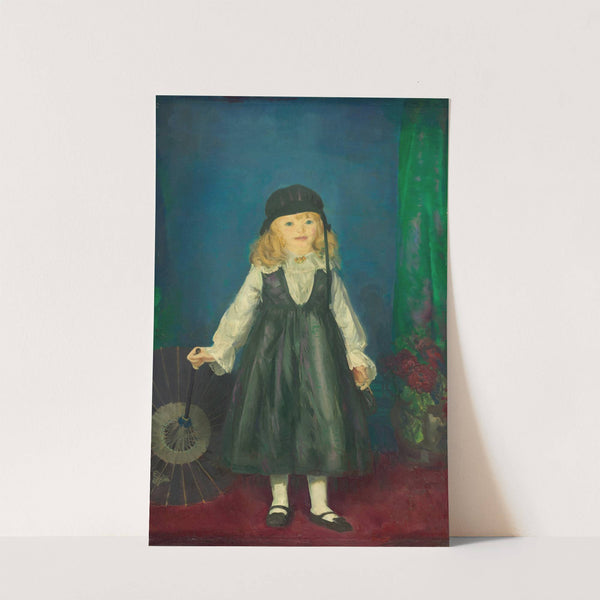 Anne with a Japanese Parasol (1917) by George Wesley Bellows