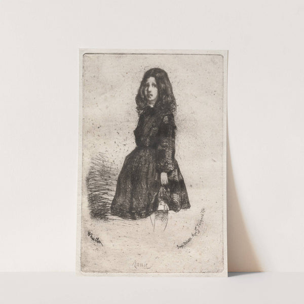 Annie (1857–58) by James Abbott McNeill Whistler