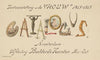 Annoncekaart van de tentoonstelling ‘De Vrouw, 1813-1913’ (1913)