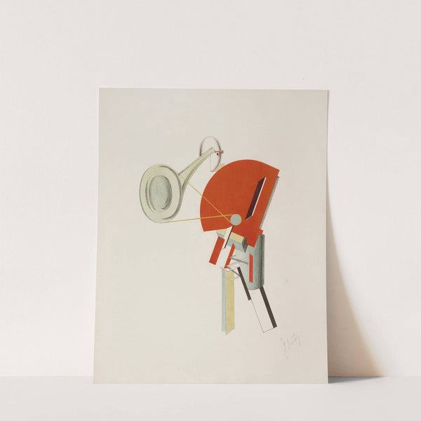 Announcer (Ansager) (1923) by El Lissitzky