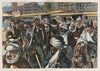Annual parade of the cable-trolley cripple club
