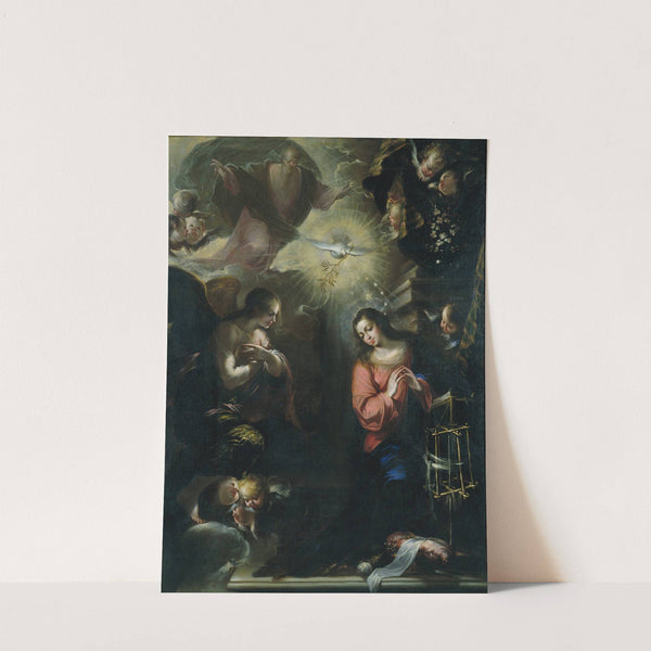 Annunciation (1664) by Francisco de Solís